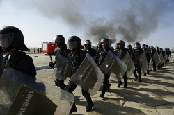 The final stage of the command-staff exercises on The final stage of the command-staff exercises on
