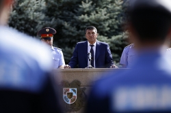 ԱՆՑՈՒՄ ՆՈՐ ՀԱՄԱԶԳԵՍՏԻ. ոստիկանության Երևան քաղաքի վարչության կայազորի ստորաբաժանումների ստուգատես՝ պարեկապահակետային գնդի վարժահրապարակում ԱՆՑՈՒՄ ՆՈՐ ՀԱՄԱԶԳԵՍՏԻ. ոստիկանության Երևան քաղաքի վարչության կայազորի ստորաբաժանումների ստուգատես՝ պարեկապահակետային գնդի վարժահրապարակում