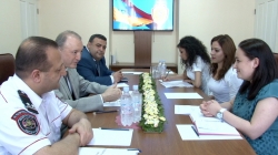 Հանդիպում-քննարկում ՀՀ ոստիկանության շտաբում (ՏԵՍԱՆՅՈՒԹ) Հանդիպում-քննարկում ՀՀ ոստիկանության շտաբում (ՏԵՍԱՆՅՈՒԹ)