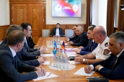 Վալերիյ Օսիպյանն ընդունել է Ինտերպոլի գլխավոր քարտուղարությունից ժամանած պատվիրակությանը /ՏԵՍԱՆՅՈՒԹ, ԼՈՒՍԱՆԿԱՐՆԵՐ/ Վալերիյ Օսիպյանն ընդունել է Ինտերպոլի գլխավոր քարտուղարությունից ժամանած պատվիրակությանը /ՏԵՍԱՆՅՈՒԹ, ԼՈՒՍԱՆԿԱՐՆԵՐ/