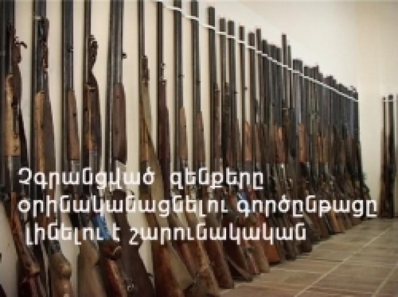 Support for village communities: the process of legalization of unregistered arms will be continuous (VIDEO) 