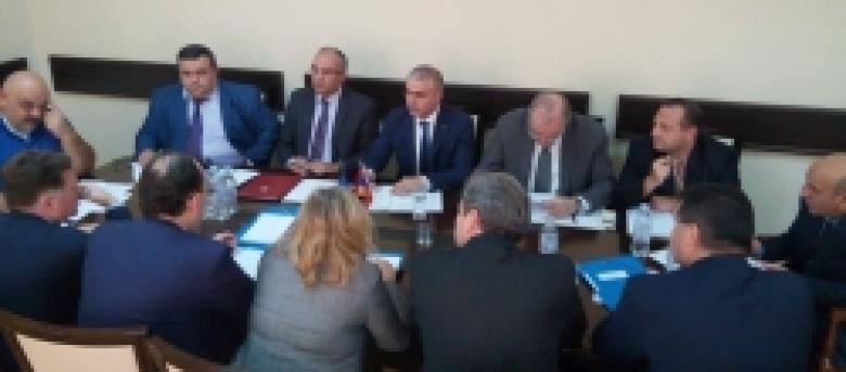 The delegation of the European Committee for the Prevention of Torture and Inhuman or Degrading Treatment or Punishment visits the Armenian Police 