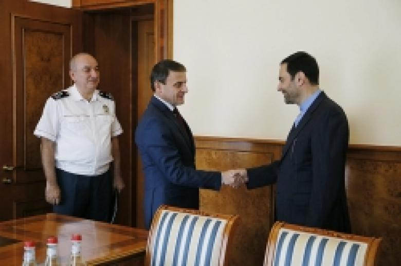 The Chief of Police receives IRI Ambassador Extraordinary and Plenipotentiary to the RA /VIDEO and PHOTOS/