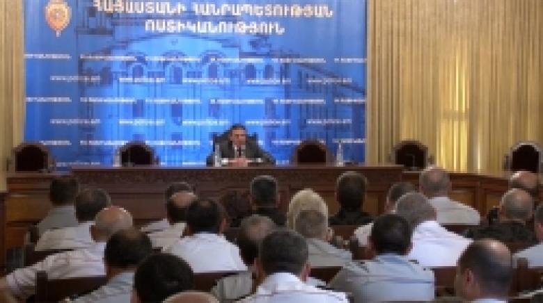 Խորհրդակցություն ոստիկանությունում /ՏԵՍԱՆՅՈՒԹ/