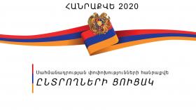 2020 թվականի ապրիլի 5-ին  կայանալիք ՀՀ Սահմանադրության փոփոխությունների հանրաքվեի  ՀՀ ընտրողների ռեգիստրում ընդգրկված հանրաքվեին մասնակցելու իրավունք ունեցող քաղաքացիների ընդհանուր թիվը՝ մարտի 6-ի դրությամբ 2020 թվականի ապրիլի 5-ին  կայանալիք ՀՀ Սահմանադրության փոփոխությունների հանրաքվեի  ՀՀ ընտրողների ռեգիստրում ընդգրկված հանրաքվեին մասնակցելու իրավունք ունեցող քաղաքացիների ընդհանուր թիվը՝ մարտի 6-ի դրությամբ