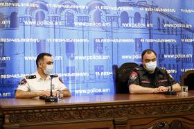 Vahe Ghazaryan introduces newly appointed Deputy Chief of Police Ara Fidanyan