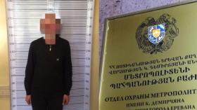 Полицейские отдела охраны метрополитена обнаружили разыскиваемого за кражу мужчину  Полицейские отдела охраны метрополитена обнаружили разыскиваемого за кражу мужчину