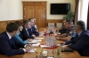 Police Chief receives the delegation led by Georgia's Minister of Corrections, Probation and Legal Assistance Police Chief receives the delegation led by Georgia's Minister of Corrections, Probation and Legal Assistance