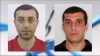 Two of the men wanted for committing a crime at the 