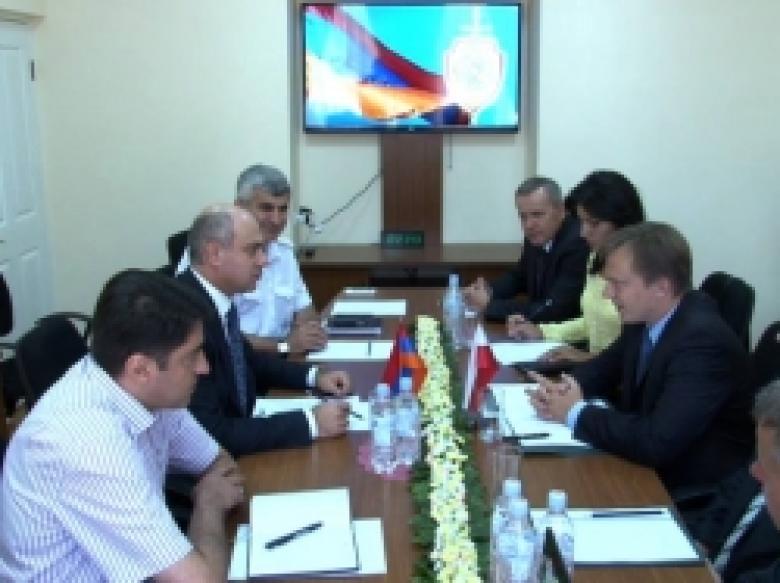 Meeting in Police of the Republic of Armenia 