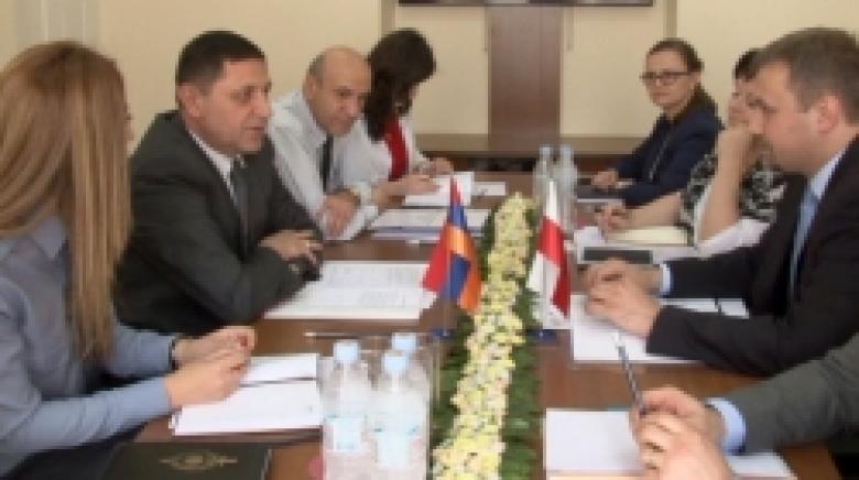 Լեհաստանի Ներքին գործերի նախարարության պատվիրակությունը` ՀՀ ոստիկանությունում (ՏԵՍԱՆՅՈՒԹ)