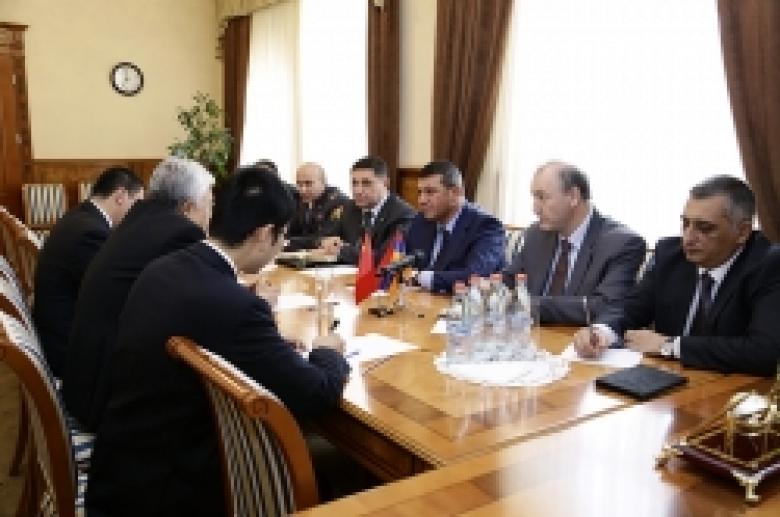 Reception for the Ambassador Extraordinary and Plenipotentiary of the People's Republic of China to Armenia held at Police of the Republic of Armenia (VIDEO and PHOTOS)