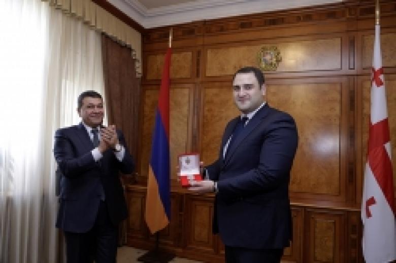 Delegation of the Georgian MIA pays visit to Armenia (VIDEO and PHOTOS) Delegation of the Georgian MIA pays visit to Armenia (VIDEO and PHOTOS)