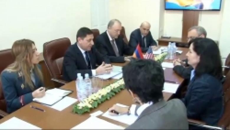 Վրաստանում ԱՄՆ իրավական հարցերով կցորդի գրասենյակի պատվիրակությունը՝ ՀՀ ոստիկանությունում (ՏԵՍԱՆՅՈՒԹ)