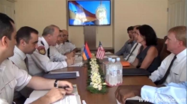 The delegation of the U.S. Federal Bureau of Investigations visits the Police (VIDEO)