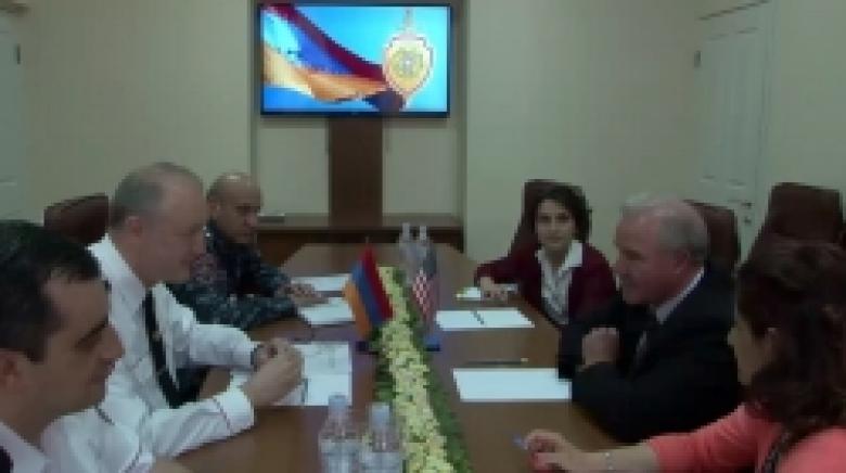 A delegation from the U.S. Embassy in Armenia visits the Police (VIDEO)