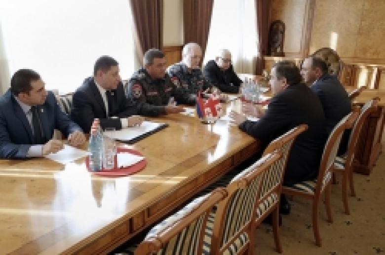 Police Chief receives Georgia's Ambassador extraordinary and plenipotentiary to Armenia (VIDEO and PHOTOS)