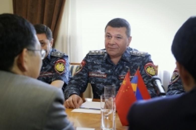 Head of the Police receives the Ambassador Extraordinary and Plenipotentiary of the People Head of the Police receives the Ambassador Extraordinary and Plenipotentiary of the People
