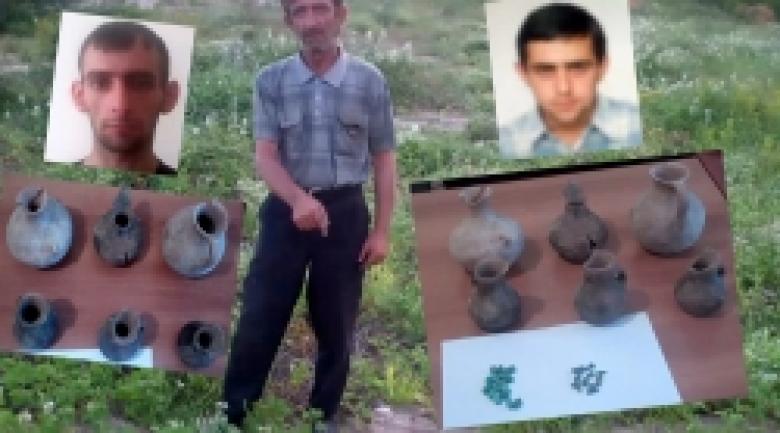 Մ.թ.ա. 1-ին հազարամյակի երեք դամբարանները քանդելու և թալանելու գործը բացահայտվեց (ՏԵՍԱՆՅՈՒԹ) Մ.թ.ա. 1-ին հազարամյակի երեք դամբարանները քանդելու և թալանելու գործը բացահայտվեց (ՏԵՍԱՆՅՈՒԹ)