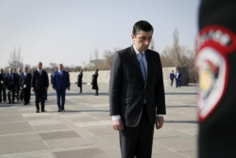 Delegation of the Ministry of Internal Affairs of Georgia visits the Armenian Genocide memorial complex (PHOTOS) Delegation of the Ministry of Internal Affairs of Georgia visits the Armenian Genocide memorial complex (PHOTOS)