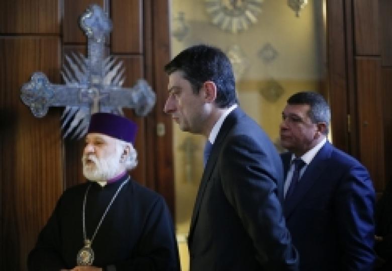 Delegation of the Ministry of Internal affairs of Georgia visits Echmiadzin Delegation of the Ministry of Internal affairs of Georgia visits Echmiadzin