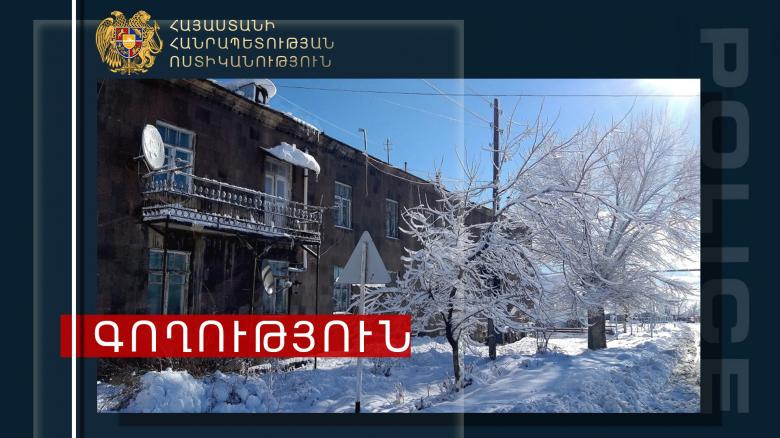 Բացահայտվել է բնակարանային գողության դեպք. երկու անձ ձերբակալվել է