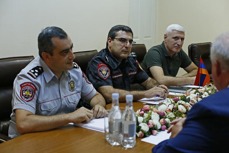 Reception at the RA Police: the cooperation is strengthening Reception at the RA Police: the cooperation is strengthening