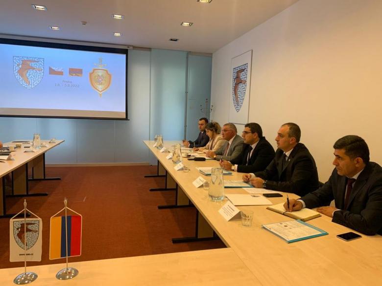 The Delegation of the Police of the RA Pays a Working Visit the General Inspectorate of Security Forces of the Czech Republic (GIBS) The Delegation of the Police of the RA Pays a Working Visit the General Inspectorate of Security Forces of the Czech Republic (GIBS)