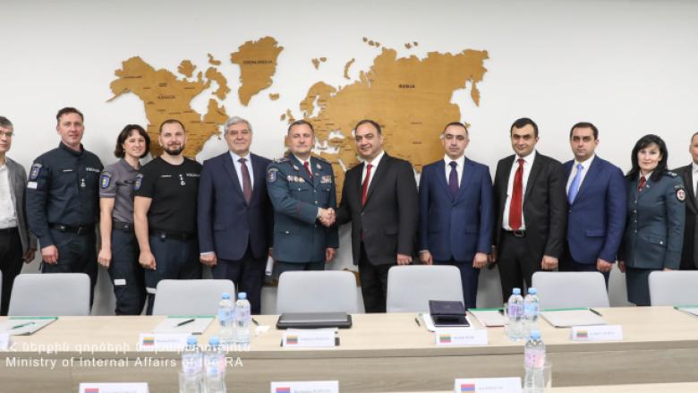 Signing of an Action Plan to Enhance Cooperation between the MIA Police of the Republic of Armenia and the Police Department under the Ministry of the Interior of the Republic of Lithuania