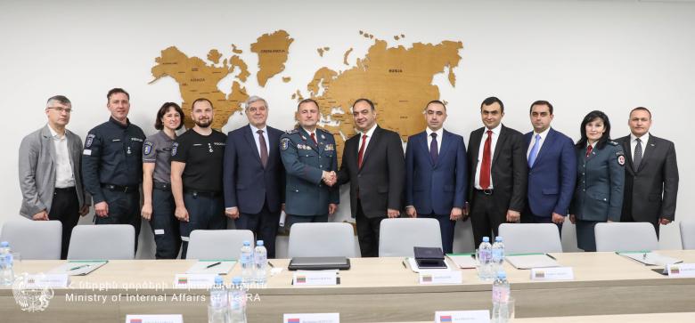Signing of an Action Plan to Enhance Cooperation between the MIA Police of the Republic of Armenia and the Police Department under the Ministry of the Interior of the Republic of Lithuania Signing of an Action Plan to Enhance Cooperation between the MIA Police of the Republic of Armenia and the Police Department under the Ministry of the Interior of the Republic of Lithuania
