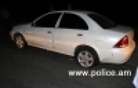 Կրակոցների հետքեր «Նիսան-Սանի»-ի վրա Կրակոցների հետքեր «Նիսան-Սանի»-ի վրա