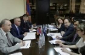 A delegation led by the Head of the Directorate of Political Advice in the Council of Europe visits the Armenian Police (VIDEO and PHOTOS)