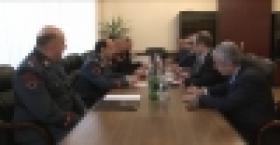 Իրանից ժամանած պատվիրակությունը ոստիկանության Երևան քաղաքի վարչությունում Իրանից ժամանած պատվիրակությունը ոստիկանության Երևան քաղաքի վարչությունում