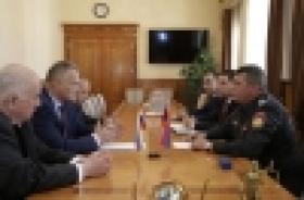 Ընդունելություն ՀՀ ոստիկանությունում (ՏԵՍԱՆՅՈՒԹ և ԼՈՒՍԱՆԿԱՐՆԵՐ) Ընդունելություն ՀՀ ոստիկանությունում (ՏԵՍԱՆՅՈՒԹ և ԼՈՒՍԱՆԿԱՐՆԵՐ)