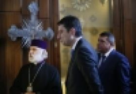 Վրաստանի ՆԳՆ պատվիրակությունը Էջմիածնում (ԼՈՒՍԱՆԿԱՐՆԵՐ) Վրաստանի ՆԳՆ պատվիրակությունը Էջմիածնում (ԼՈՒՍԱՆԿԱՐՆԵՐ)