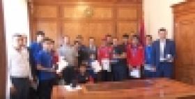 Դինամոյական մարզիկները պարգևատրվեցին (ՏԵՍԱՆՅՈՒԹ) Դինամոյական մարզիկները պարգևատրվեցին (ՏԵՍԱՆՅՈՒԹ)