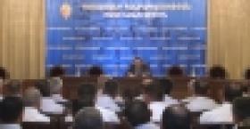 Ոստիկանության պետը խորհրդակցություն անցկացրեց ճանապարհային ոստիկանության ղեկավար կազմի հետ /ՏԵՍԱՆՅՈՒԹ/ Ոստիկանության պետը խորհրդակցություն անցկացրեց ճանապարհային ոստիկանության ղեկավար կազմի հետ /ՏԵՍԱՆՅՈՒԹ/