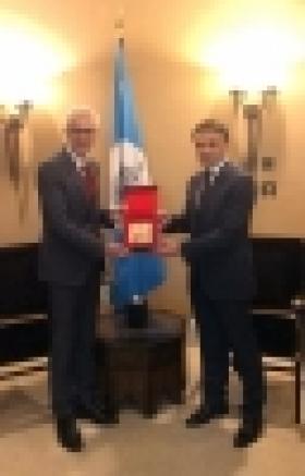 Հանդիպում Ինտերպոլի գլխավոր քարտուղարի հետ (ԼՈՒՍԱՆԿԱՐՆԵՐ) Հանդիպում Ինտերպոլի գլխավոր քարտուղարի հետ (ԼՈՒՍԱՆԿԱՐՆԵՐ)