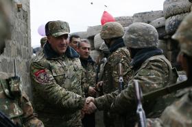 Արման Սարգսյանը դեկտեմբերի 30-ին այցելեց մարտական հերթապահություն իրականացնող ոստիկան-սահմանապահներին (ՏԵՍԱՆՅՈՒԹ, ԼՈՒՍԱՆԿԱՐՆԵՐ) Արման Սարգսյանը դեկտեմբերի 30-ին այցելեց մարտական հերթապահություն իրականացնող ոստիկան-սահմանապահներին (ՏԵՍԱՆՅՈՒԹ, ԼՈՒՍԱՆԿԱՐՆԵՐ)