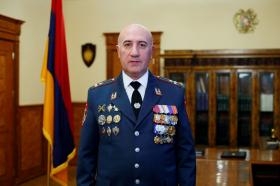 ՀՀ ոստիկանության պետ Արման Սարգսյանի շնորհավորական ուղերձը Ոստիկանության օրվա առթիվ ՀՀ ոստիկանության պետ Արման Սարգսյանի շնորհավորական ուղերձը Ոստիկանության օրվա առթիվ