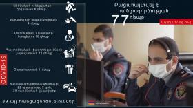 Օպերատիվ իրավիճակը հանրապետությունում ապրիլի 17-ից 20-ը Օպերատիվ իրավիճակը հանրապետությունում ապրիլի 17-ից 20-ը