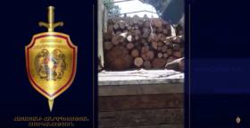 Գուգարքի ոստիկանները ապօրինի փայտանյութով բեռնատար են հայտնաբերել
