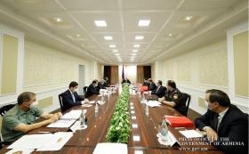 Անվտանգության խորհրդի նիստում քննարկվում է Ազգային անվտանգության ռազմավարությանը հավանություն տալու հարցը Անվտանգության խորհրդի նիստում քննարկվում է Ազգային անվտանգության ռազմավարությանը հավանություն տալու հարցը