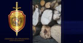 Գուգարքի ոստիկանները ապօրինի փայտանյութով բեռնատար են հայտնաբերել