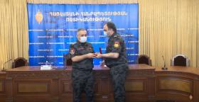 ՀՀ ոստիկանության պետն ընդունել է ԱՀ ոստիկանության պետին ՀՀ ոստիկանության պետն ընդունել է ԱՀ ոստիկանության պետին