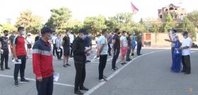 Նոր կազմավորվող պարեկային ծառայության դիմորդները ֆիզիկական պատրաստականության ստուգումներ են անցնում Նոր կազմավորվող պարեկային ծառայության դիմորդները ֆիզիկական պատրաստականության ստուգումներ են անցնում