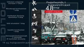Օպերատիվ իրավիճակը հանրապետությունում հունվարի 19-ից 20-ը Օպերատիվ իրավիճակը հանրապետությունում հունվարի 19-ից 20-ը
