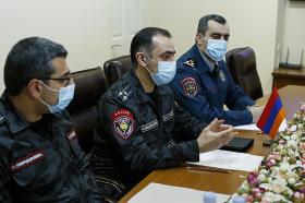 Հանդիպում ՀՀ ոստիկանությունում Հանդիպում ՀՀ ոստիկանությունում