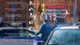 Օպերատիվ իրավիճակը հանրապետությունում փետրվարի 19-ից 22-ը Օպերատիվ իրավիճակը հանրապետությունում փետրվարի 19-ից 22-ը