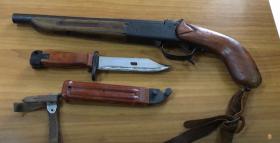 Տավուշի բաժնի ոստիկանները ապօրինի պահվող զենք-զինամթերք են հայտնաբերել